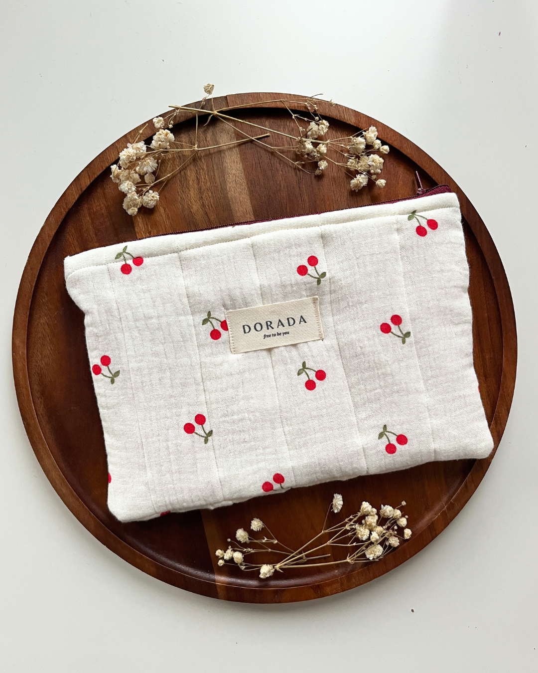 Cherry Picnic Pouch
