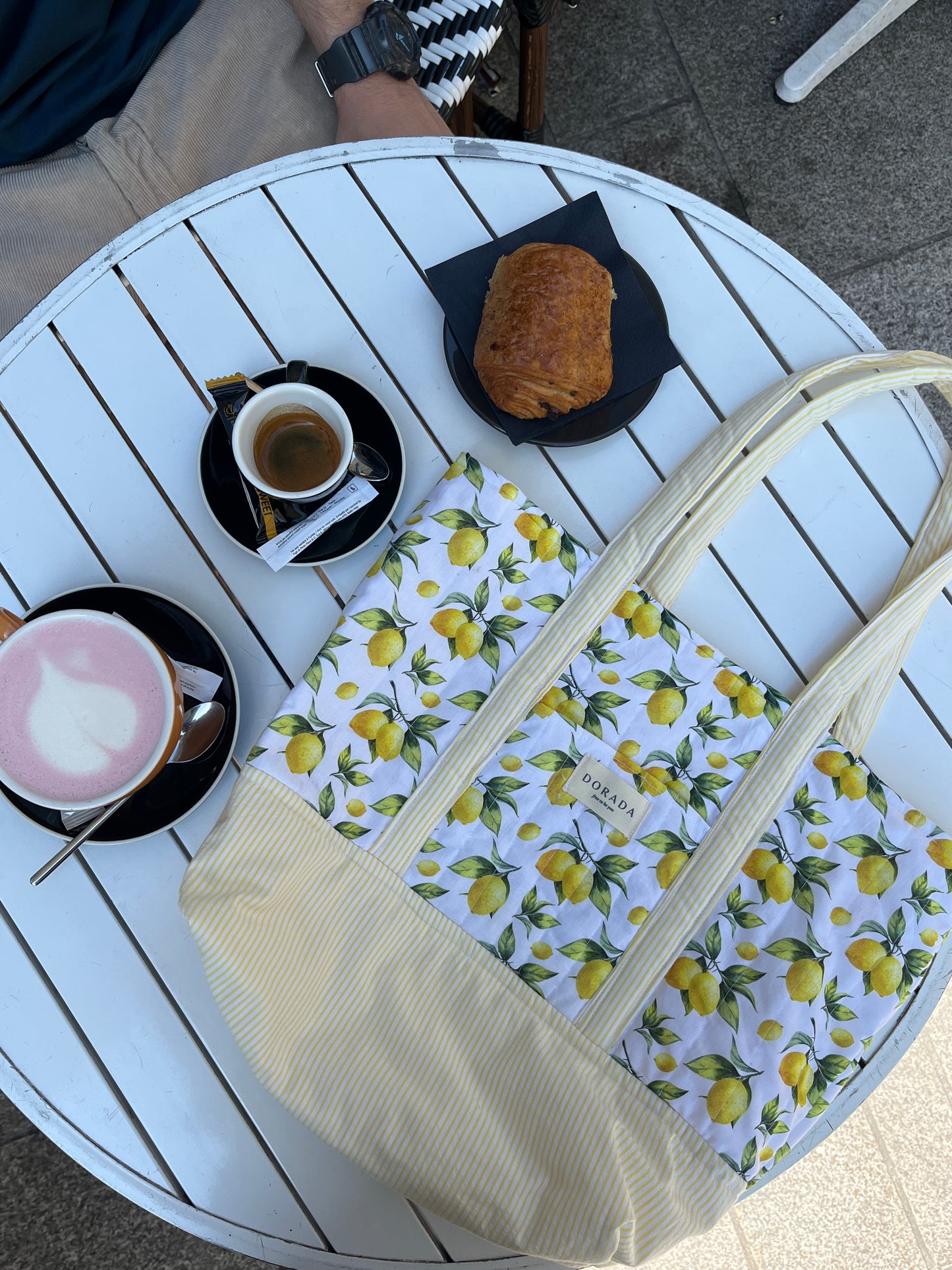Positano Lemon Tote Bag