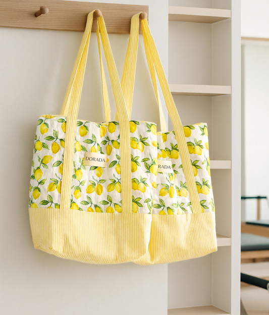 Positano Lemon Tote Bag